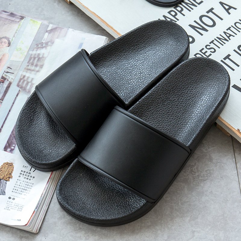 New Summer Brand Customized Print PVC Slide Slipper Men's Slides Custom Logo Women's Slippers