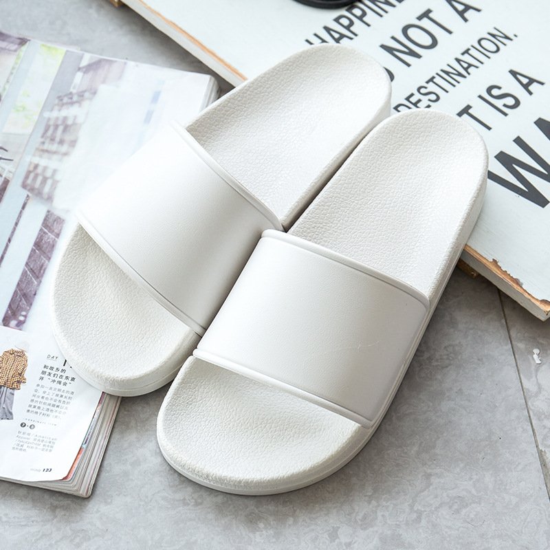 New Summer Brand Customized Print PVC Slide Slipper Men's Slides Custom Logo Women's Slippers