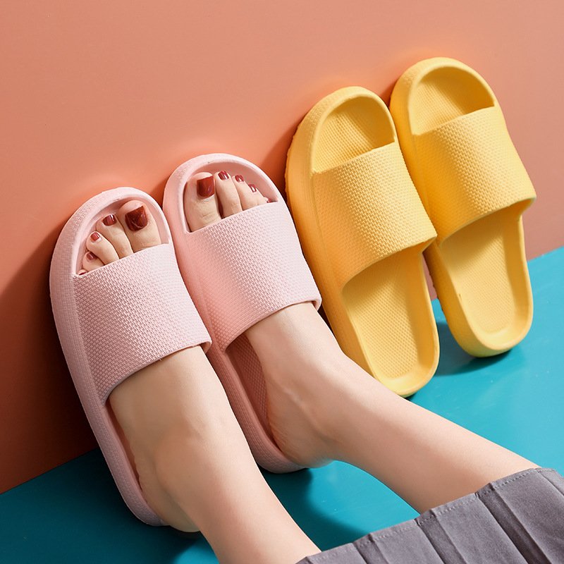 Soft Bottoming Thick Soled Shoes Slippers Men Sandals Household EVA New Styles Summer Female for Women 2023 Cross-border 4CM V2