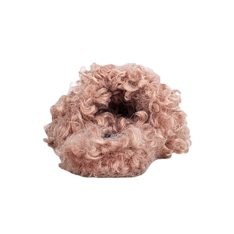 High Quality Customized Women's Faux Fur Slippers Fashion Soft Indoor Summer Slippers with Warm Anti-Slippery Rubber Insole