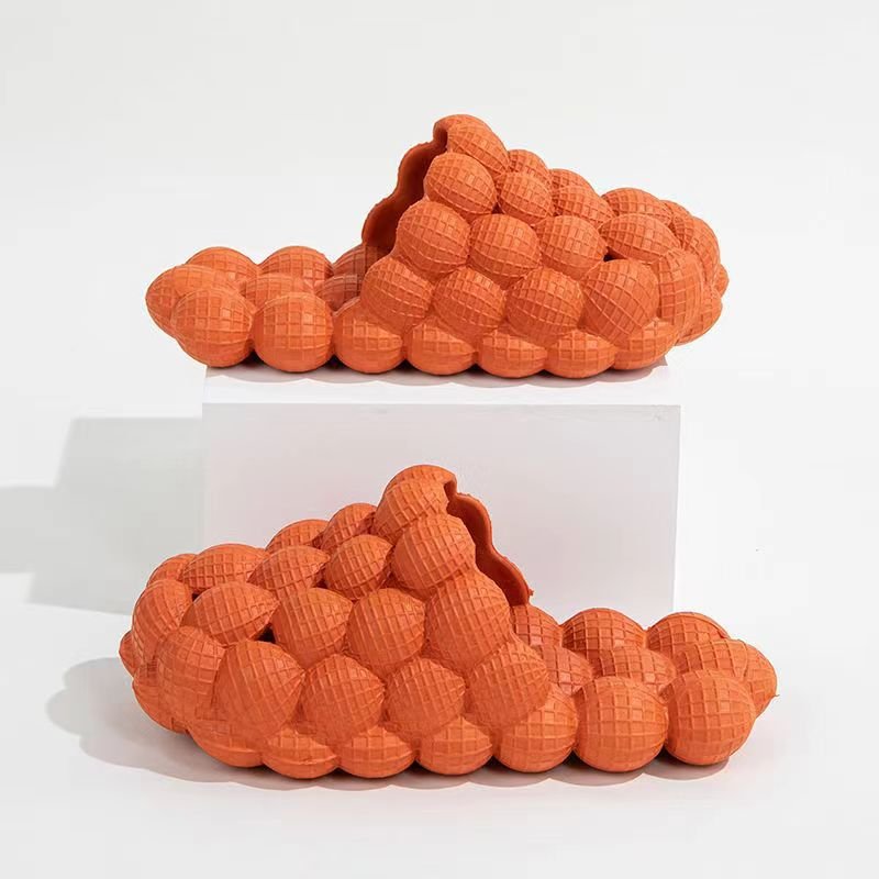 Wholesale EVA Foam Outdoor Summer Beach Casual Men Women Kids Home Slippers Bubble Slides For Women Men