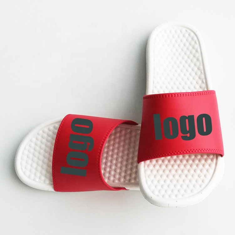 High Quality Flat Slides Footwear for Women Casual Designer Massage sole Slides Custom Slippers with Logo foot Massage cheap
