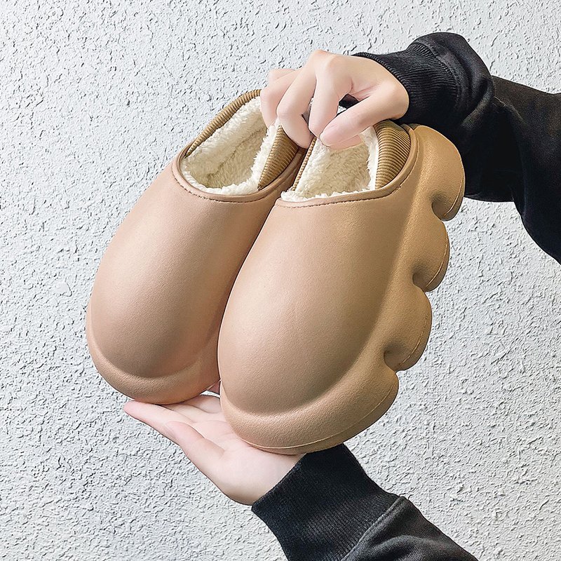 Custom logo fur men and women green luxury winter warm house sandals cozy sports casual home unisex plush furry Slippers slides