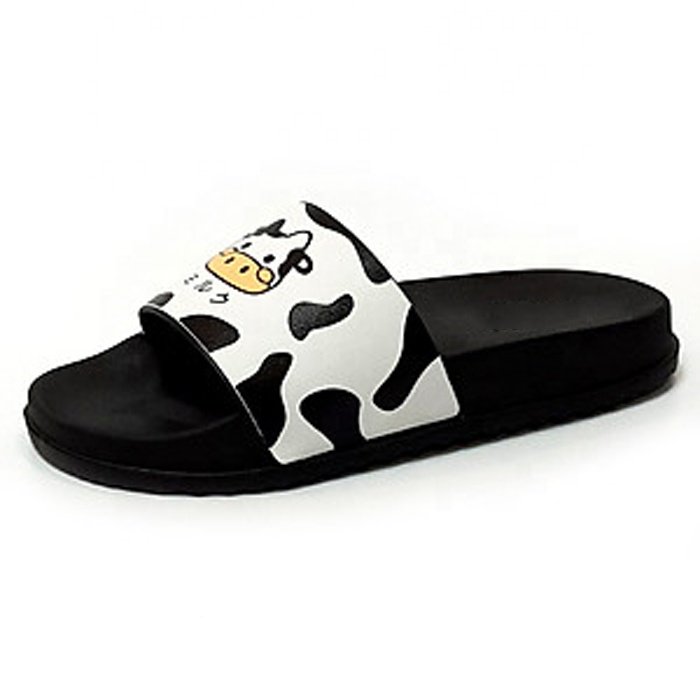 Design cute Dairy Cow Slippers Summer EVA Cow Slipper