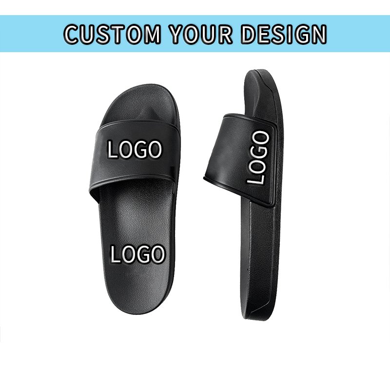 Custom LOGO Summer Slides Sandals for Men and Women New Fashionable Customizable Slippers