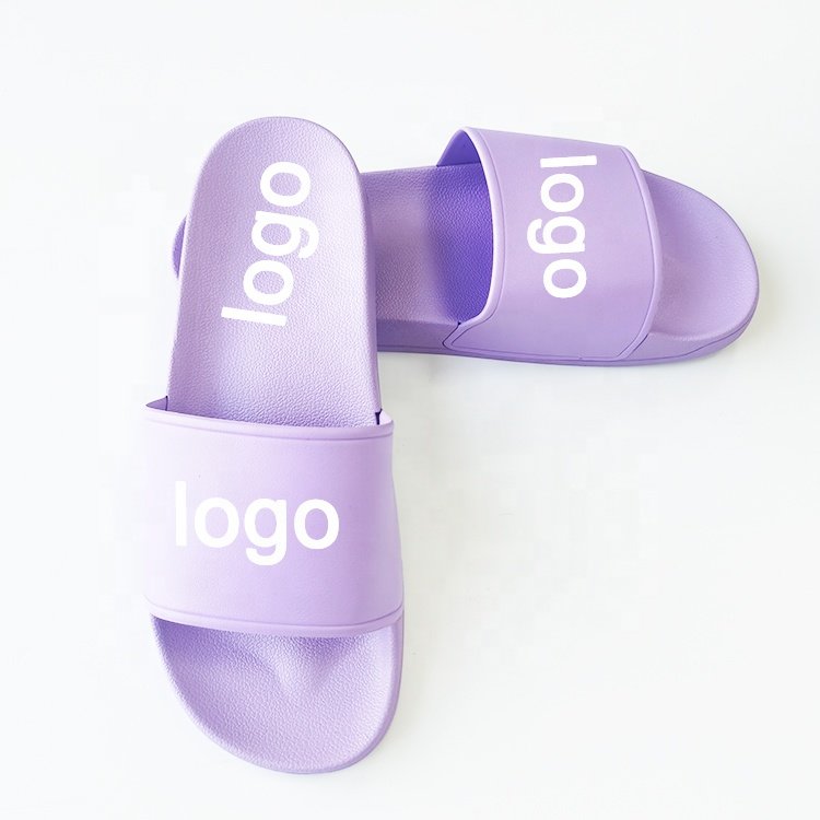 2023 High Quality Big Size Slide Ladies Sandals House PVC Shoes women Logo Custom Orange Slippers for Canada