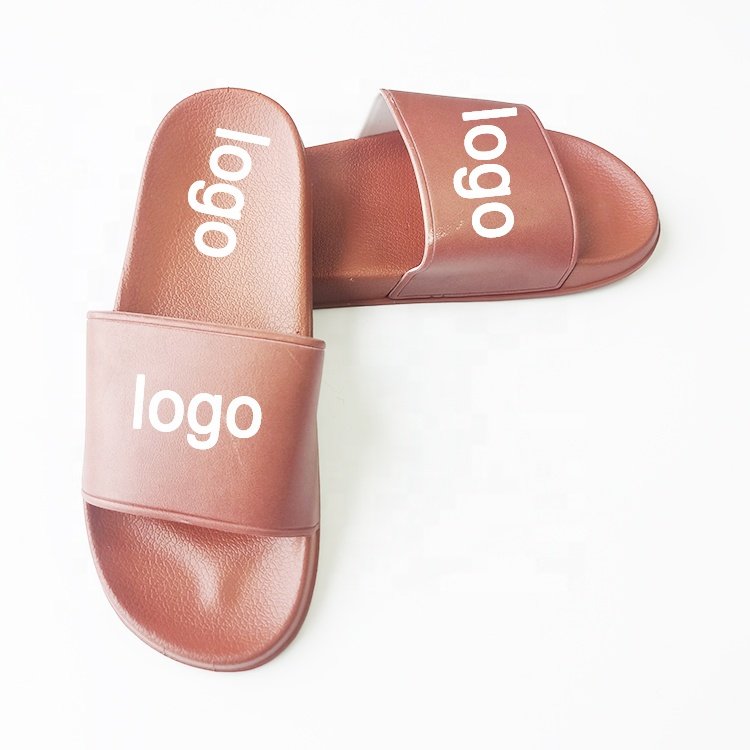2023 High Quality Big Size Slide Ladies Sandals House PVC Shoes women Logo Custom Orange Slippers for Canada