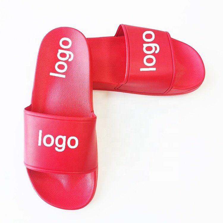 2023 High Quality Big Size Slide Ladies Sandals House PVC Shoes women Logo Custom Orange Slippers for Canada