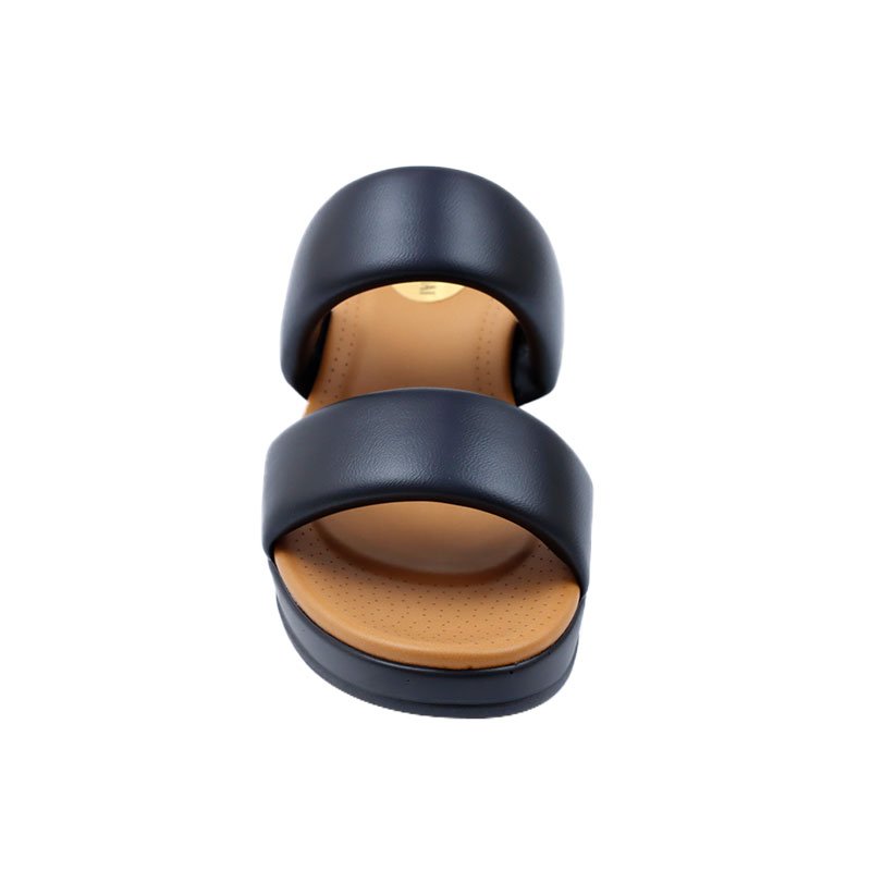 Fashion Summer Wedges Women Sandals Open Toe Double Bands Platform Flat Beach Ladies Slide Slippers people ladies sandal slipper