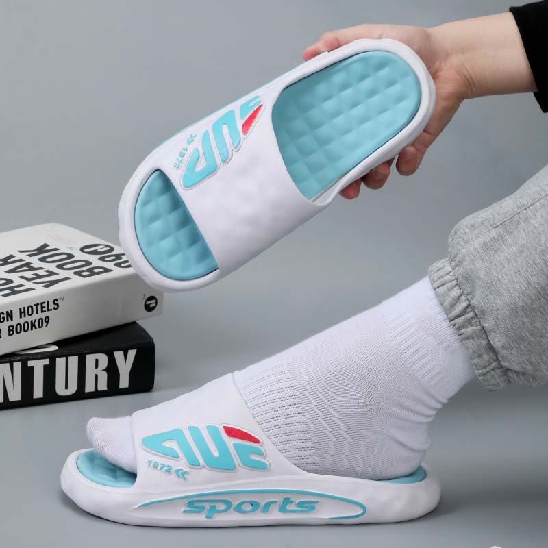 Fashion Summer Sleepers for Men Outdoor EVA Thick Soles Anti-slippery Slippers