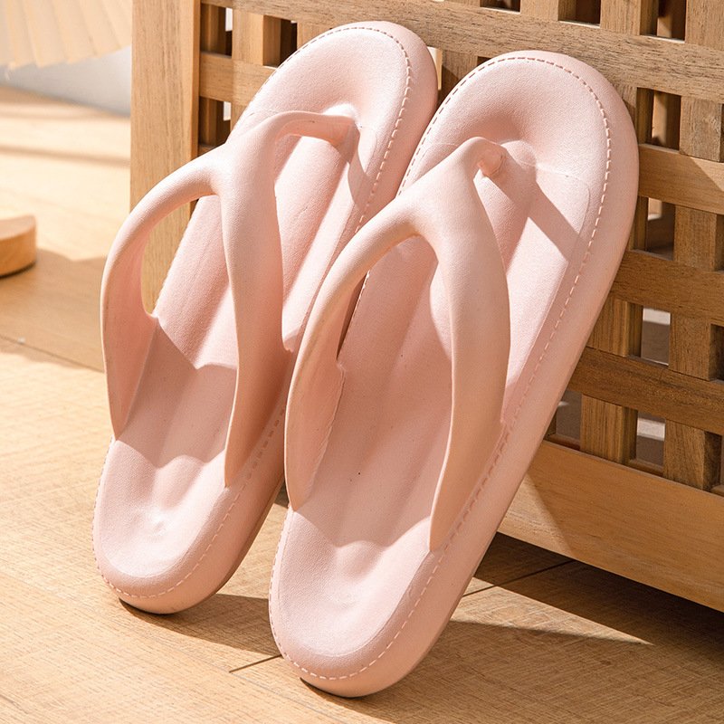 Summer flip-flops simple fashion home slippers soft sole clip-on slippers