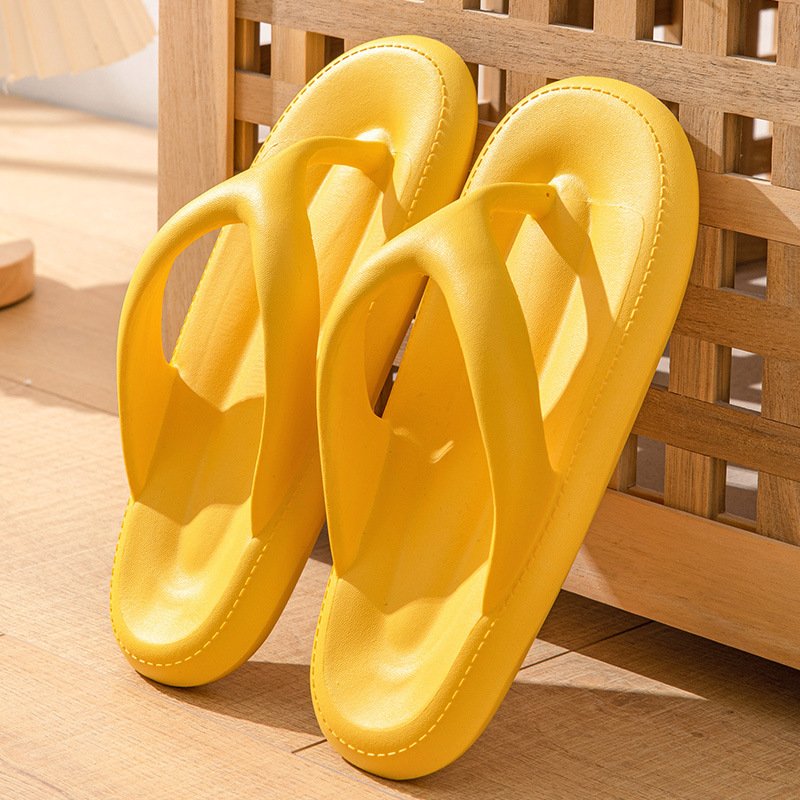Summer flip-flops simple fashion home slippers soft sole clip-on slippers