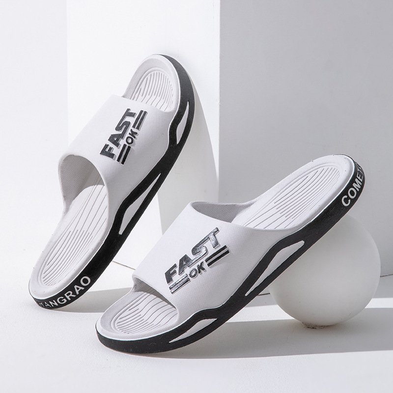 2024 Black Sliders Slippers For WoMen Blank Slide Sandals Slippers Unisex Custom Logo Slides
