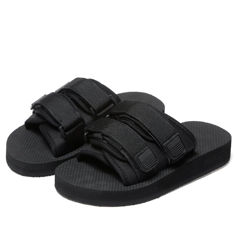 Latest styles brand flat wholesale high quality USA black nude slides no logo customs mens mule slippers plus sizes 35-46#