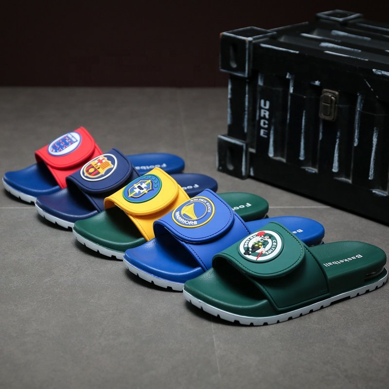 summer beach unisex adult home slides slippers male sporty slides adult house and outdoor walking shoes Word Cup Shoes