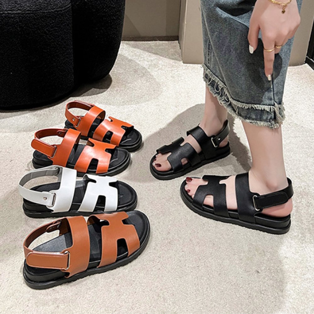Women Best Seller Summer Slide Sandals High Quality Outdoor Casual Ladies Comfort Leather Slide Slipper