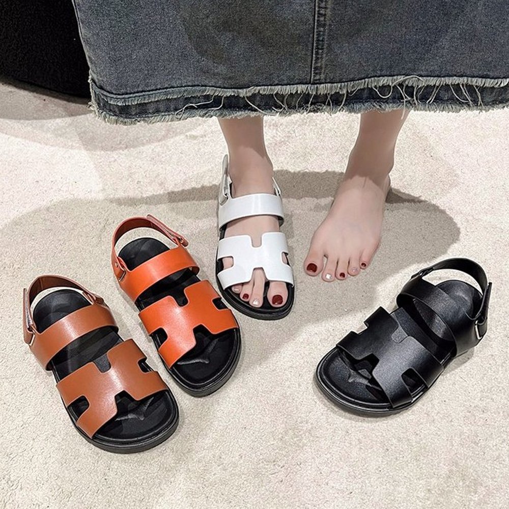 Women Best Seller Summer Slide Sandals High Quality Outdoor Casual Ladies Comfort Leather Slide Slipper