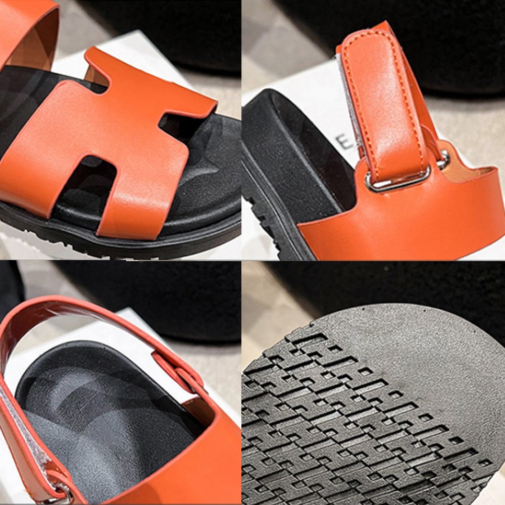 Women Best Seller Summer Slide Sandals High Quality Outdoor Casual Ladies Comfort Leather Slide Slipper