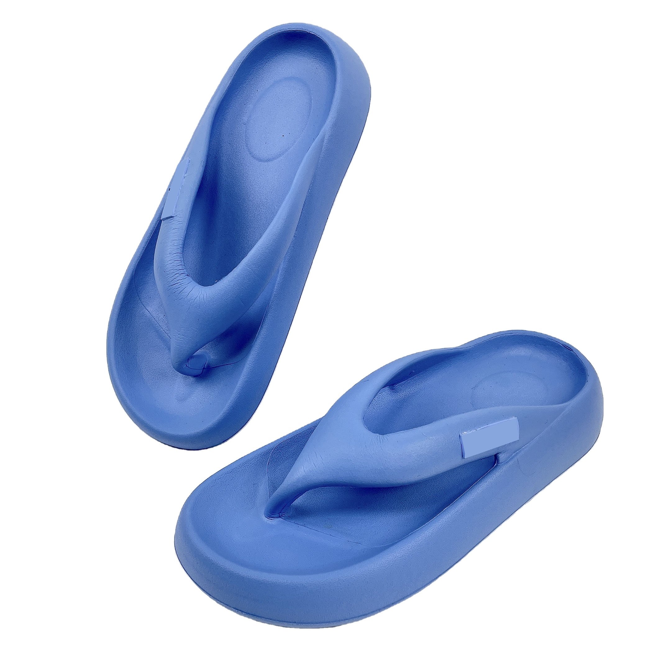 Custom Brand Home Unisex Couple Slides Slipper New Summer EVA Fashion All-In-One Thick Sole Candy Color Ladies Flip-Flops
