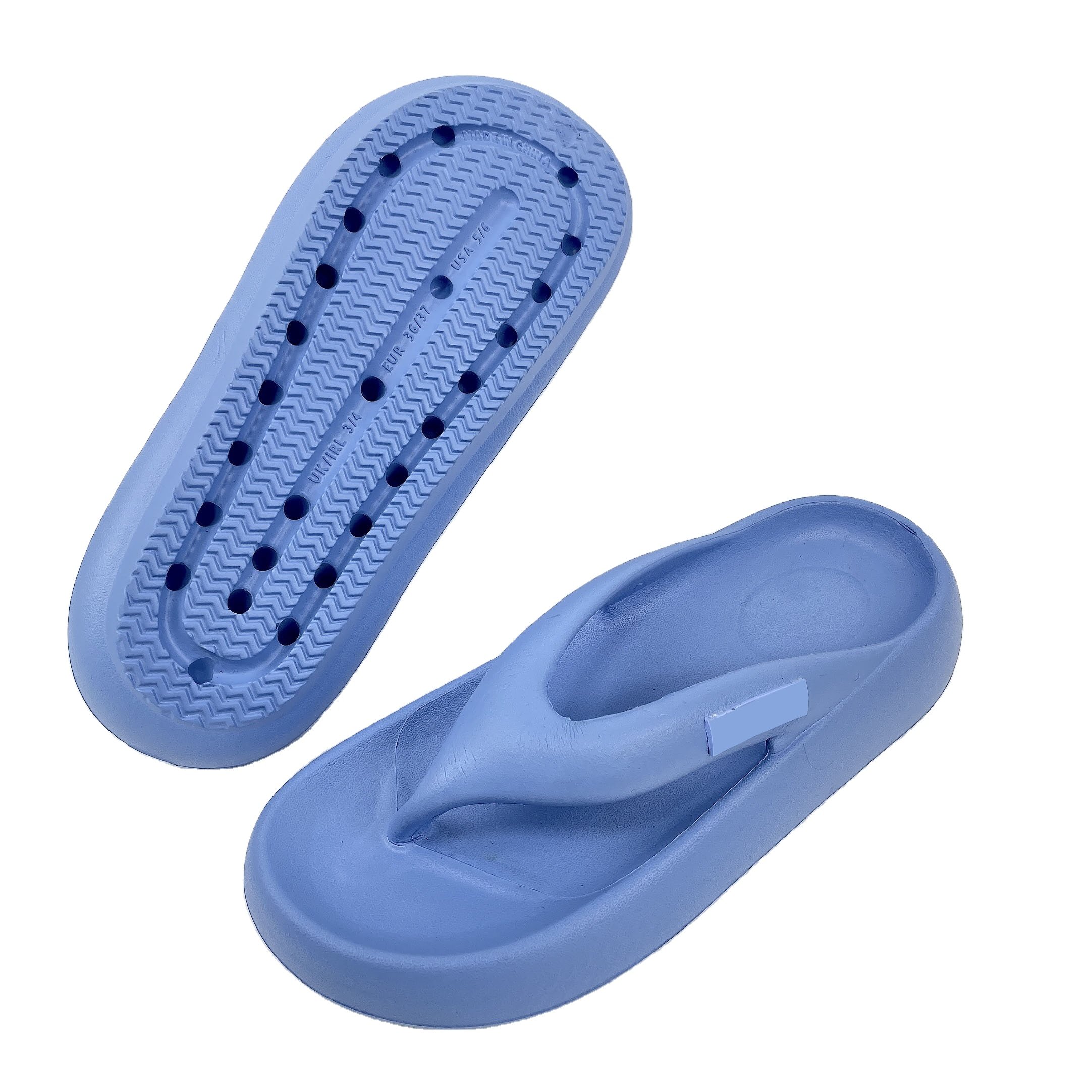 Custom Brand Home Unisex Couple Slides Slipper New Summer EVA Fashion All-In-One Thick Sole Candy Color Ladies Flip-Flops