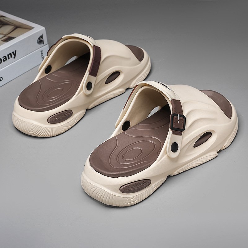 Factory High Quality Custom Eva Slides Slippers Men Slippers Logo Designer Sandals Cheap Wholesale Open Toe Clogs For Men