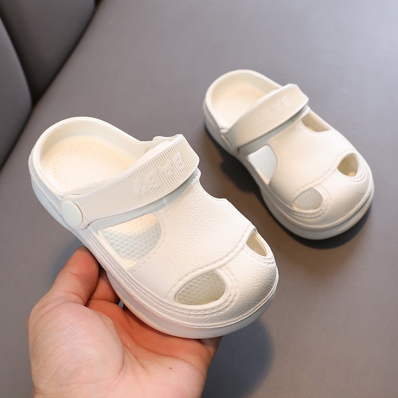 Designer home PVC slides sandals bedroom bath slippers for children
