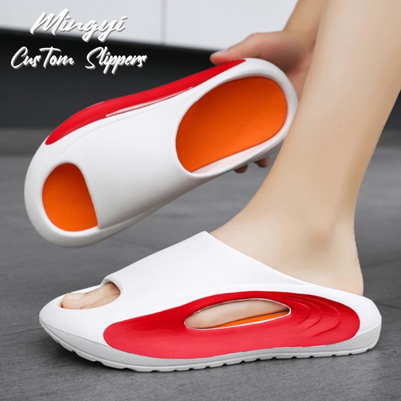 Fashion Outdoor Sports Soft Sole EVA Anti Slip Cool Soft Summer Sandals Beach Slippers Designer Custom Logo