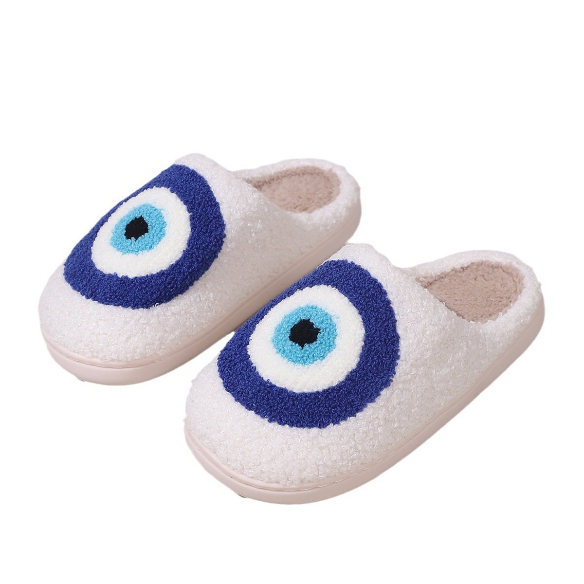 Wholesale Customized Autumn and Winter Warm Furniture Cotton Slippers Cute Cartoon Thick Plush Cotton Shoes for Women and Men
