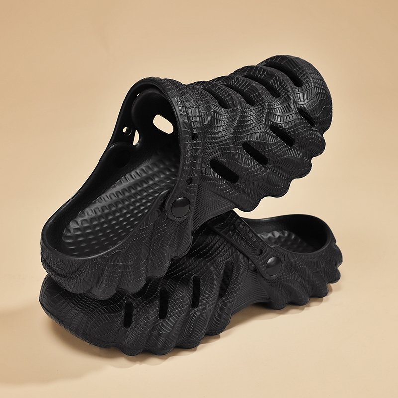 SX 2024 Best Price EVA Wooden Clogs For Men Slippers Light Wholesale Stock Men's Clogs Slide Slippers Custom Logo Design Clogs