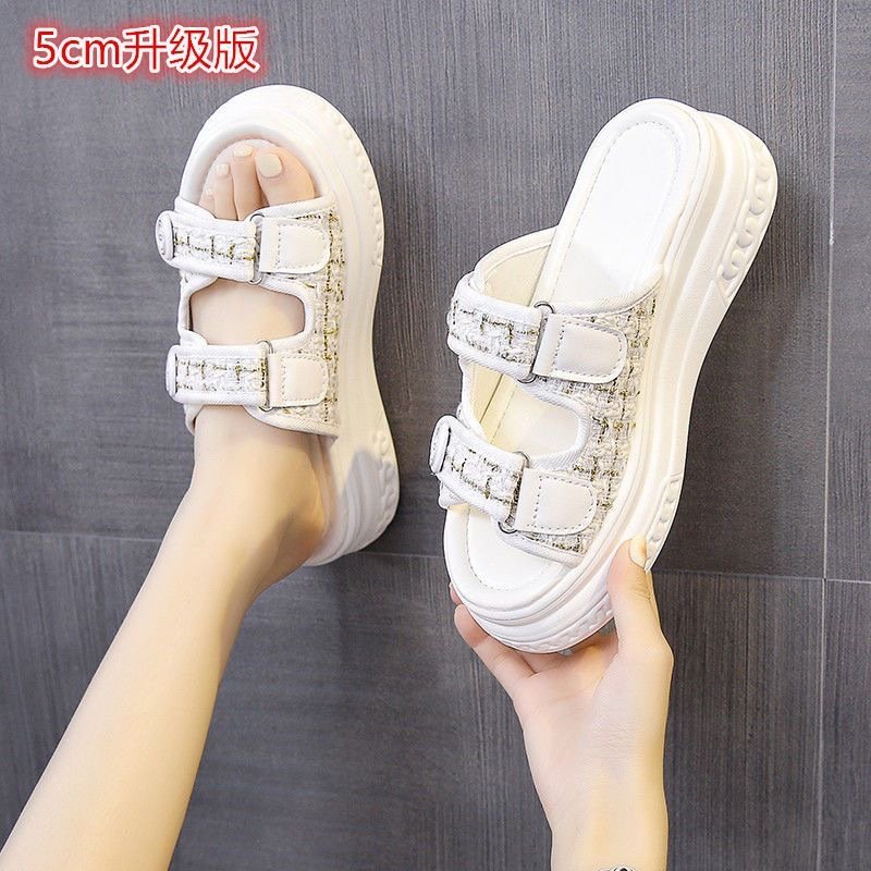 Good reputation ladies beach slippers ladies flat shoes slipper sandals fashion platform slippers for women