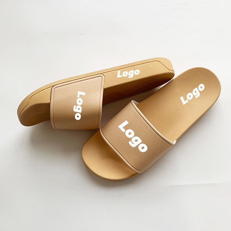 Durable Sandals Waterproof Plain Blank Bathroom Summer Beach Men Casual Sport Custom Logo Slide PVC Slide Slippers