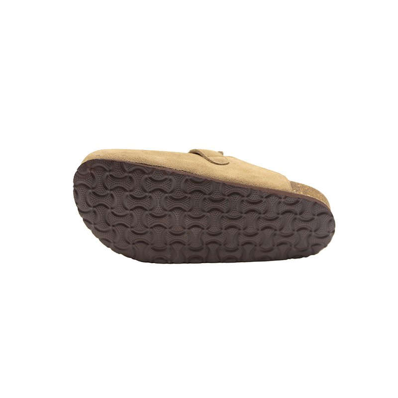 Real waterproof Leather Summer Clogs Slides Cork Sole Birkenstocks Platform Beach Sandals Slippers