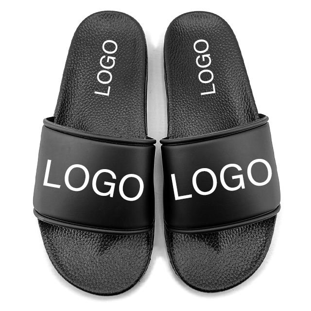 Custom Hombres Slides Slippers Sandals For Men Homens, Pvc Pantuflas Custom Home Slides Slippers With Logo Slides Men