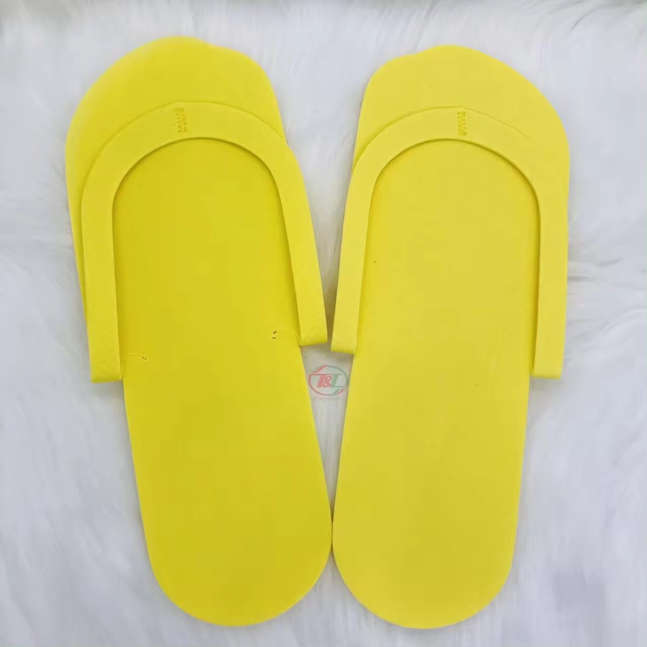 Lightweight Colorful Unisex Disposable Pedicure Flip Flop Waterproof Anti-Slip Eva Foam Slippers Nail Beauty Cheap Price