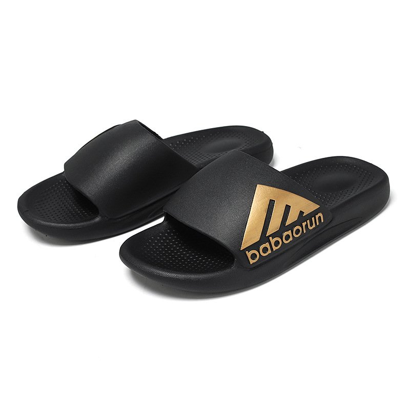 Summer Popular Men's Flat EVA Anti-slip Soft and Breathable Beach Slides Slippers for Outdoor Beach Walking Pool Use