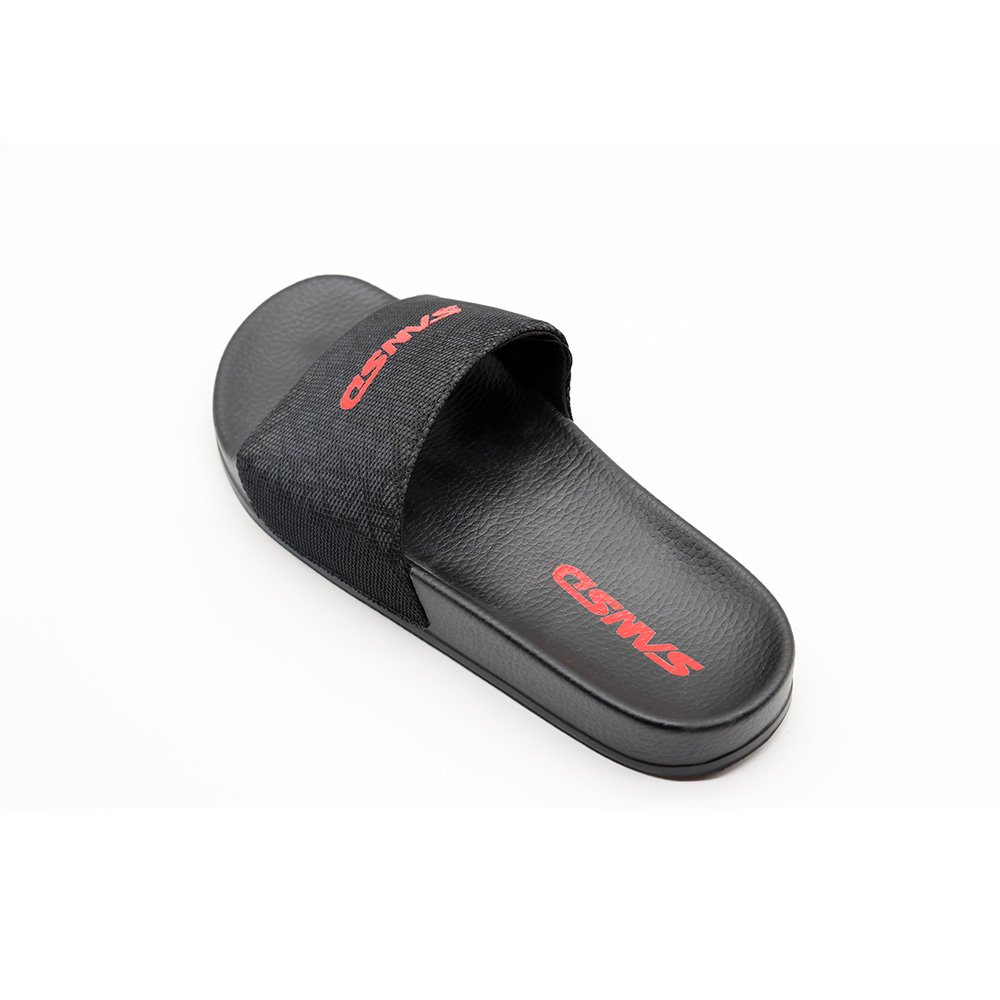 2024 most popular Wefoam Men Plain Slides Sandal Slipper Latest Design Private Label Slide Men Pu Sole 3d Mens Slides Rubber San