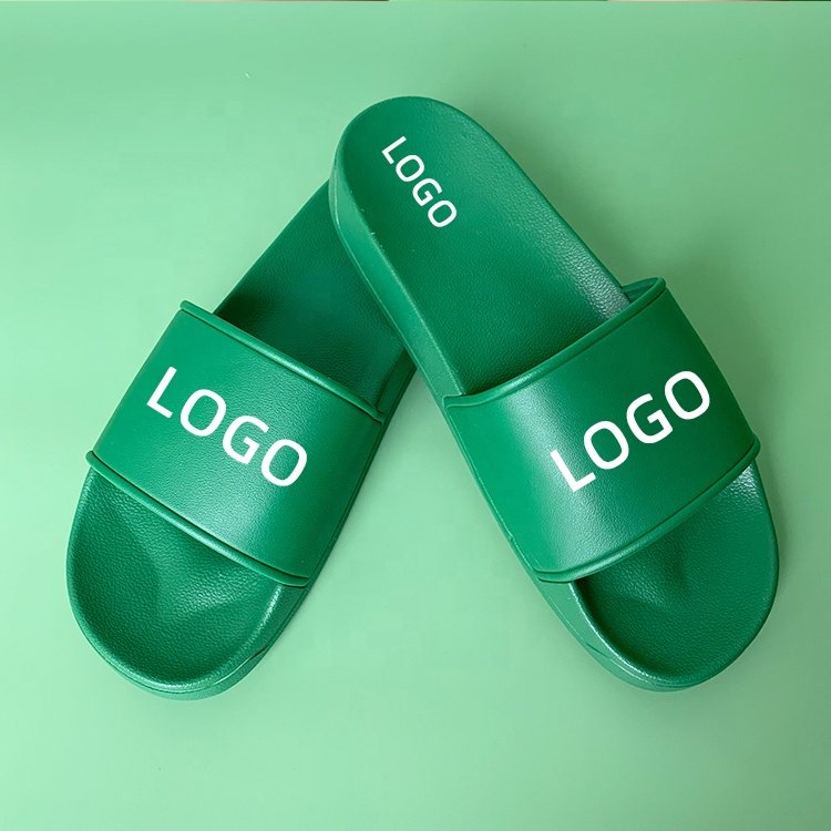 Factory Wholesale Fashion Trend Popular Indoor Outdoor Soft Sole Custom Logo Ladies' PVC Slides Slippers