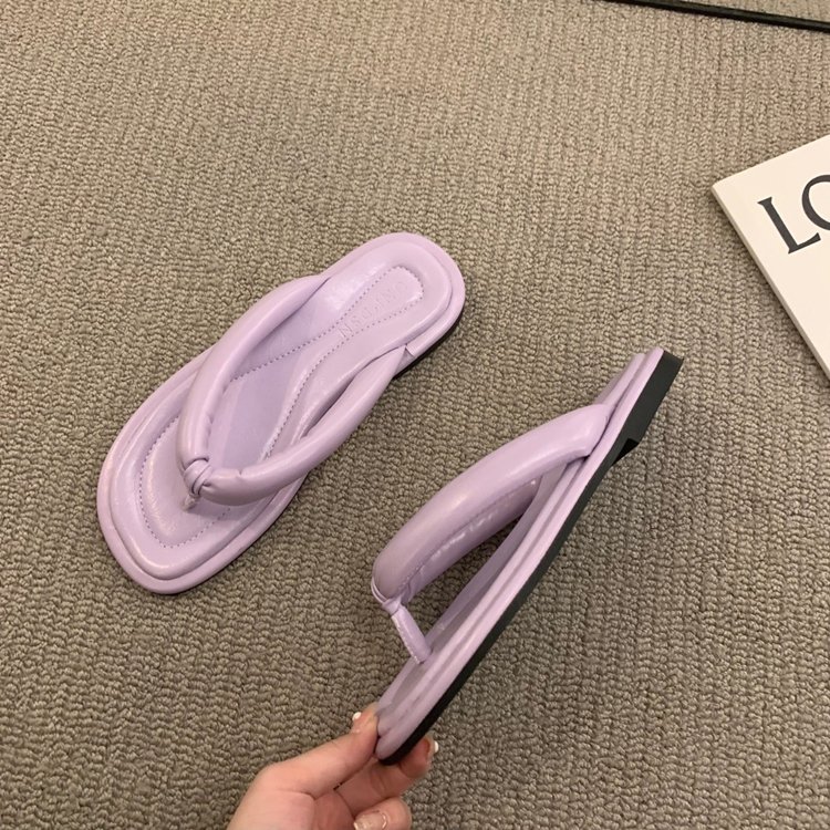 Designer Sandals New Fashion Trendy Colorful Flip Flop Women Summer Beach Flat Slides Slippers PVC PU Women Lady Girls 2 Pairs