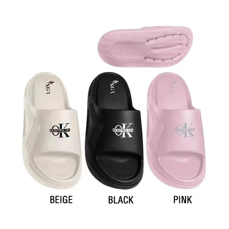 Beach Slipper Quick Drying Shower Sandals Pillow Slippers Thick Sole Slides Chancletas De Mujer Custom Slides Slippers For Women