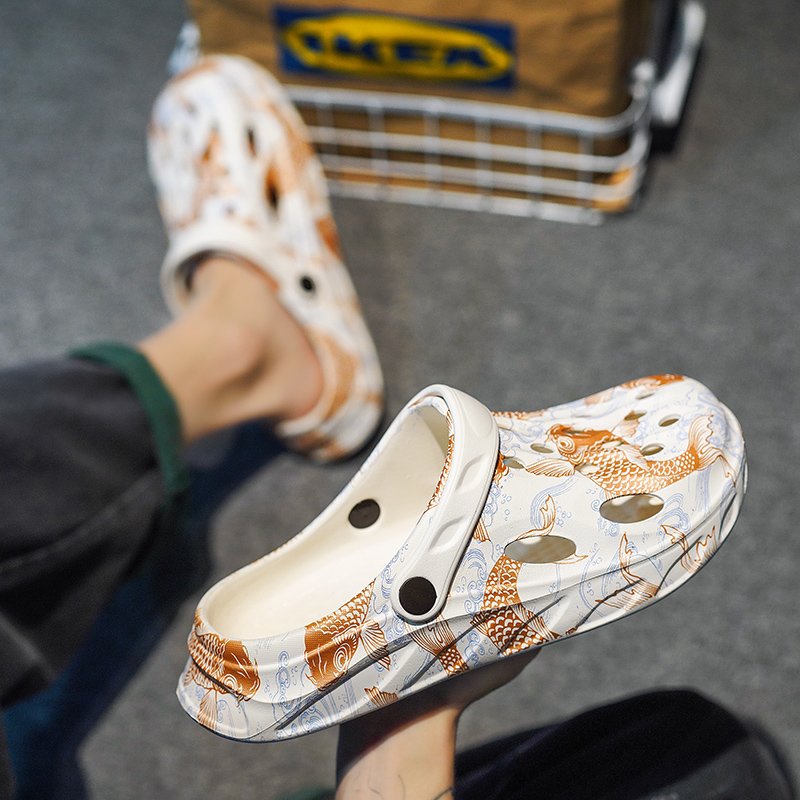 Fashion Summer High Quality Women Flat Sandals Beach Water Shoes Garden Shoes mens Clogs Flat Shoes For Ladies