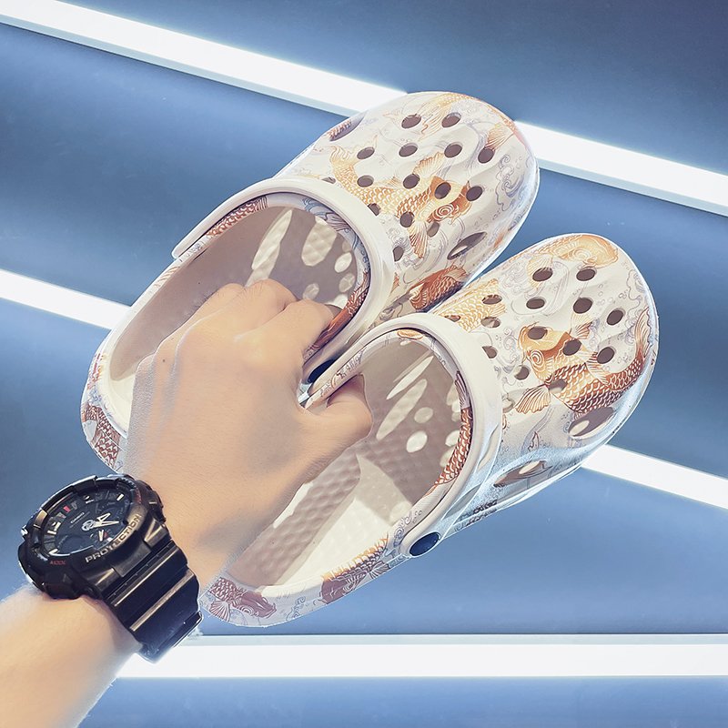 Fashion Summer High Quality Women Flat Sandals Beach Water Shoes Garden Shoes mens Clogs Flat Shoes For Ladies