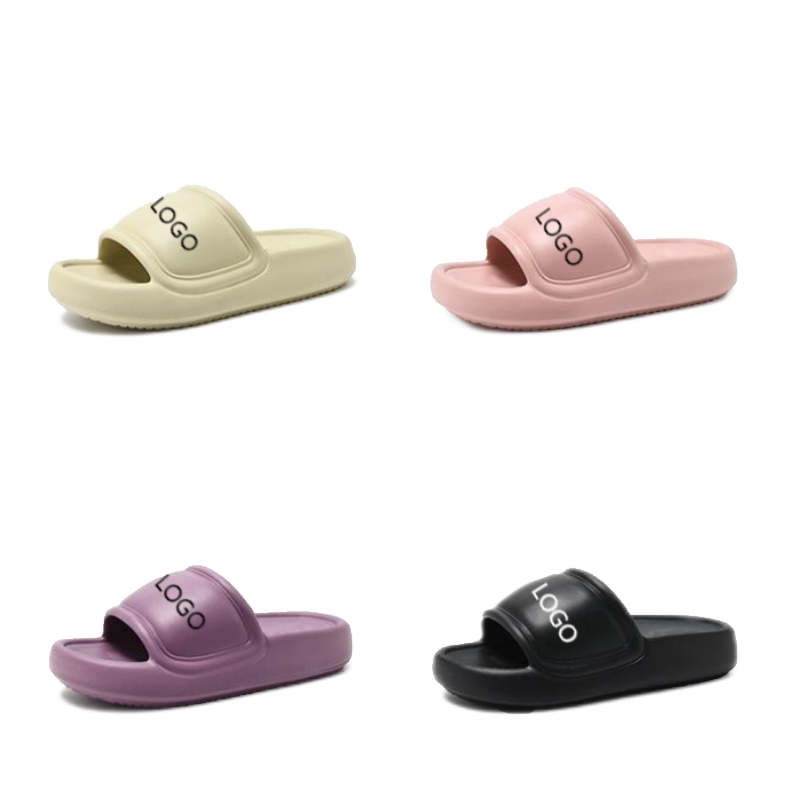 Customization Logo Unisex EVA Slide Slipper Soft Sole Women Slippers Men's Indoor Shoes Wholesale Home Shoes