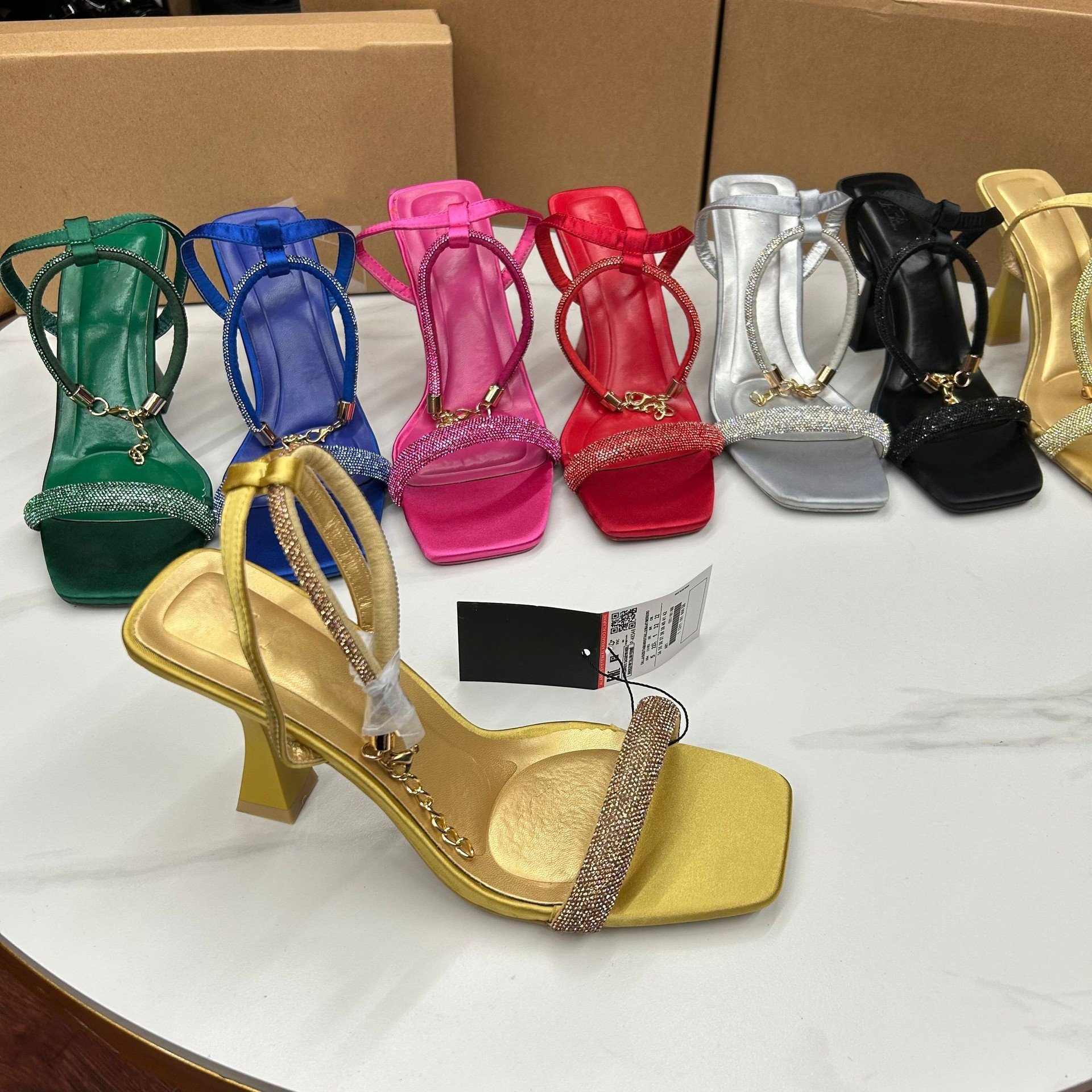 2024 New Style Disposition Premium Sharp Shoes For Lady