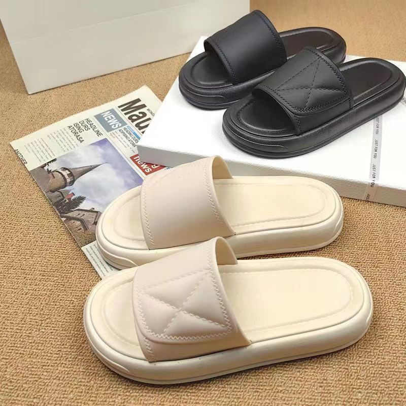 2024 Custom house slippers Custom with logo EVA Pillow Soft Slides Indoor Slipper custom slides printed slippers