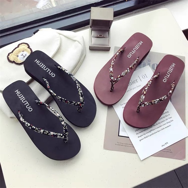 Cheap Wholesale flip flops slides slipper open toe beach sandals flip flops slides slipper open toe home slippers for women