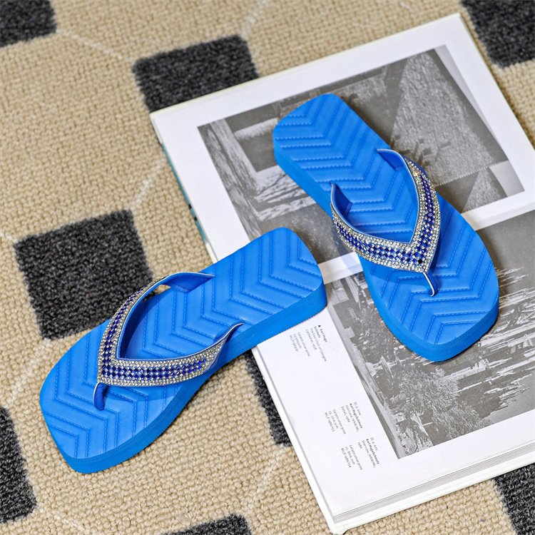 Cheap Wholesale flip flops slides slipper open toe beach sandals flip flops slides slipper open toe home slippers for women