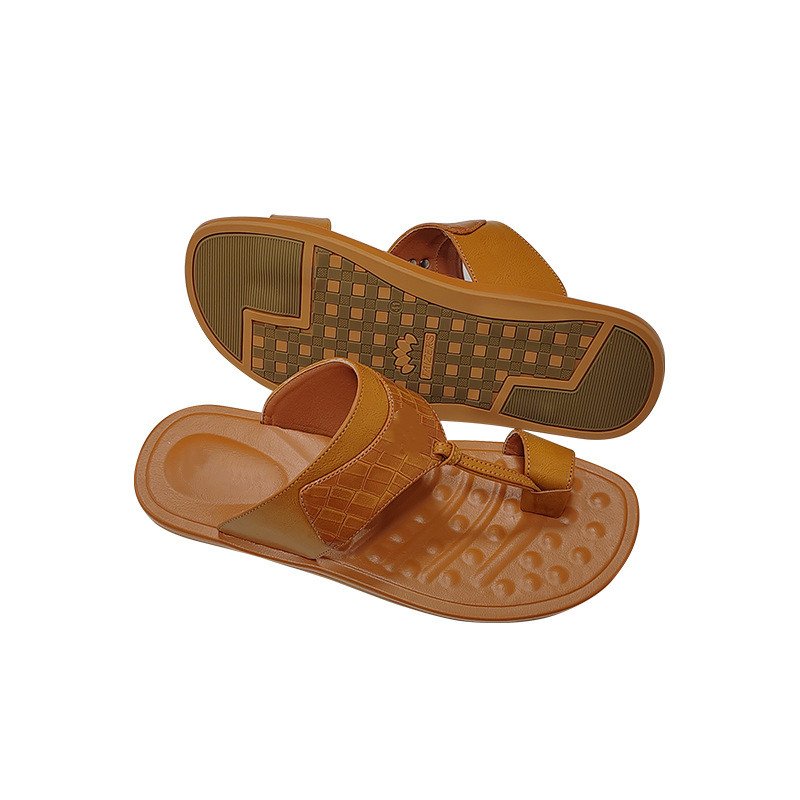 Custom Men Pu Slippers Saudi Arabic Sandals Handmade Comfortable Slippers For Men