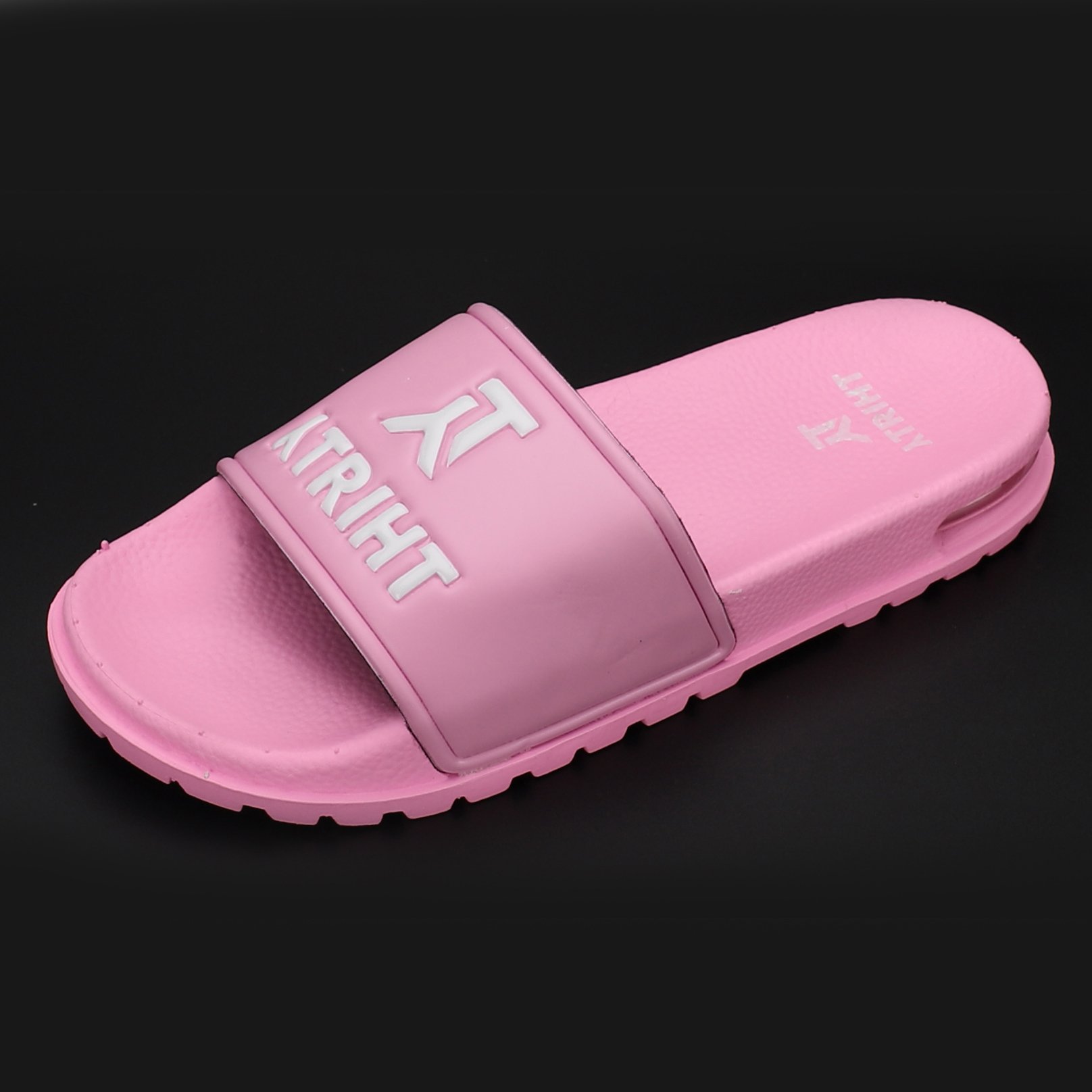 Nicecin Air Sole Wholesales Good Quality PVC Embossed Printing Logo Casual Custom Slide EVA Slippers luxury slides