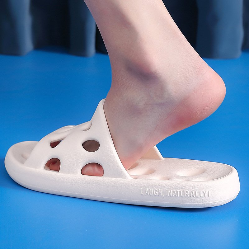 New Arrival Bathroom Shower Shoes Non Slip Quick-drying Slippers Beach Pool Slides Sandals With Drain Holes
