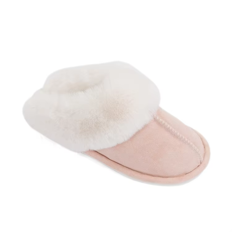 Winter Cozy Women Warm Home Slippers Fluffy Soft Memory Foam Comfy Fashion Faux Fur Plush Slide Slippers